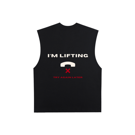 Sleeveless Focused Gym Shirt